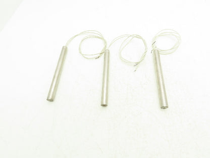 Big Chief 184835 Cartridge Rod Tube Heater 500W 240V 7-1/2"L x 3/4" OD Lot of 3