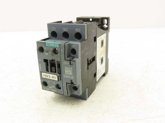 Siemens 3RT2028-1BB40 Motor Starter Contactor 25Hp 575V 3Ph Screw Terminal 24V