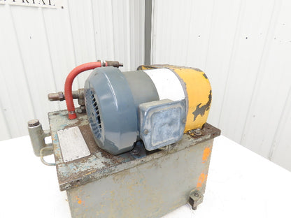 KO Lee S731DU-4 Grinder Hydraulic Power Unit 7 Gal 120 PSI 230/460V Belt Drive