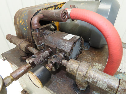 KO Lee S731DU-4 Grinder Hydraulic Power Unit 7 Gal 120 PSI 230/460V Belt Drive