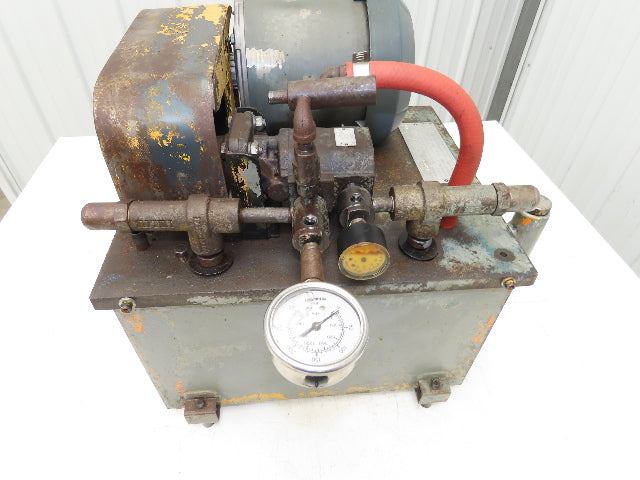 KO Lee S731DU-4 Grinder Hydraulic Power Unit 7 Gal 120 PSI 230/460V Belt Drive