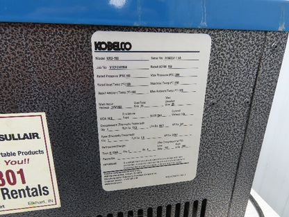 Donaldson KRD-150 Kobelco Refrigerated Compressed Air Dryer 150 SCFM 115V 1PH