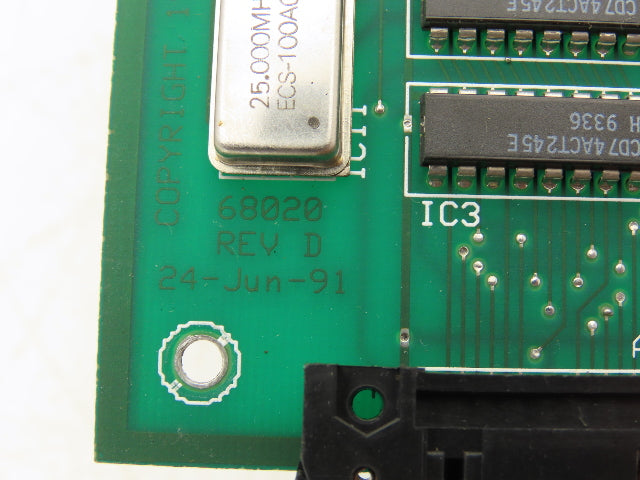 Haas Automation Video 2 Printed Circuit Board PCB Main Processor Card Rev D