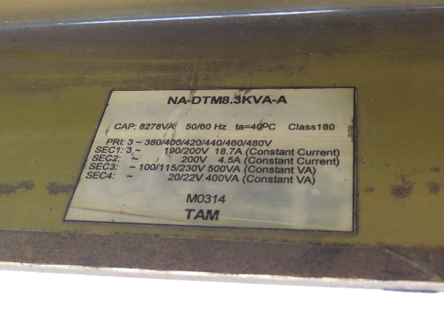 TAM NA-DTM8.3KVA-A Multi Tap Current Transformer 8.3kVA 380-480V In 20-230V Out