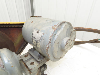 KO Lee Howell Surface Grinder Work Head 230/460V 3PH Belt Drive Motor