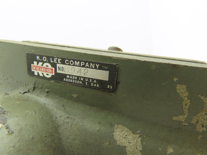 KO Lee B942 Surface Grinder Sensitive Work Head Collet Fixture Swivel Base Index