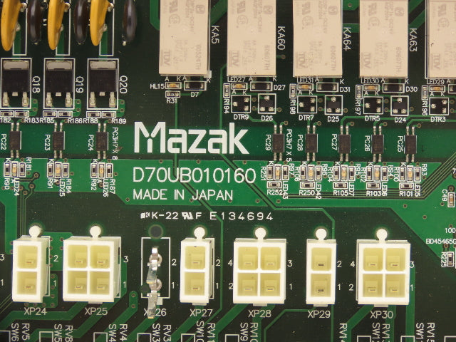 Mazak D70UB010160 Printed Circuit Board Input Output Module PCB YMYP14-P0070