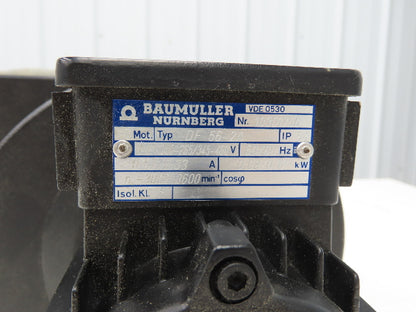 Baumuller DF56-2A Squirrel Cage Blower Fan w/Filter 3600 RPM 230/460V 3PH Motor