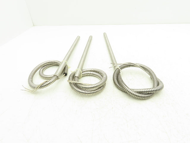 Big Chief 160696 Cartridge Tube Heater 5/8" x 13" 1500 W/240V 26" Lead Lot of 3