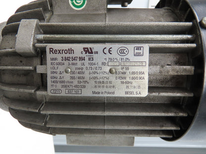 Rexroth CS: 240-12 M/MIN-460 Transverse Belt Conveyor Drive Module 240mm Width