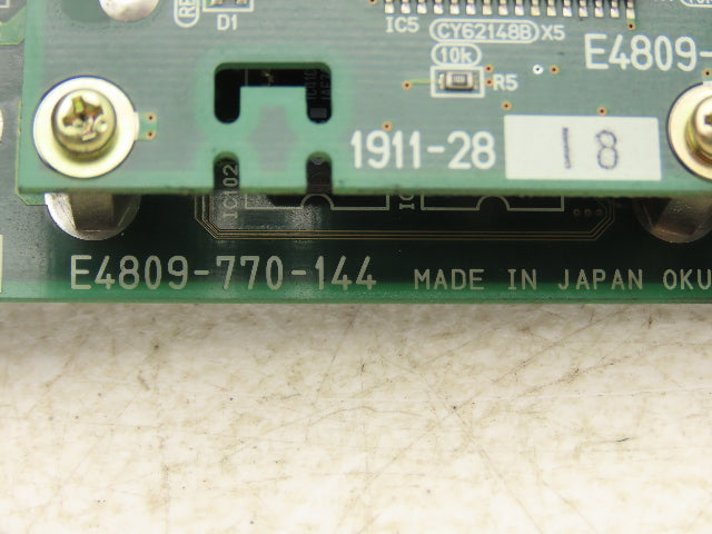 Okuma E4809-770-144 Universal Compact Main Board PCB 2 A911-2818 2M Flash Memory
