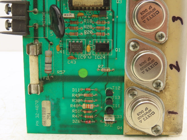 Haas Automation 32-4070 Printed Circuit Board Servo Amplifier Driver Card Rev F