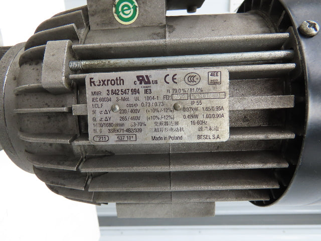Rexroth CS: 240-12 M/MIN-460 Transverse Belt Conveyor Drive Module 240mm Width