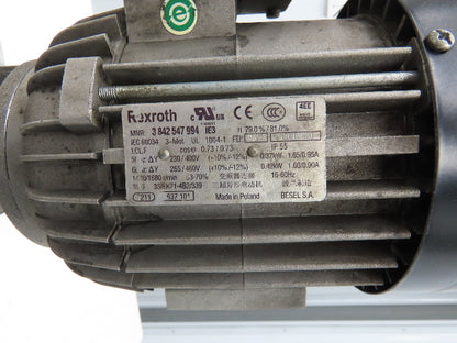 Rexroth CS: 240-12 M/MIN-460 Transverse Belt Conveyor Drive Module 240mm Width