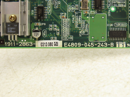 Okuma A911-2863 CNC Control FW Main Board 2 E4809-045-243-B w/ Graphics Card