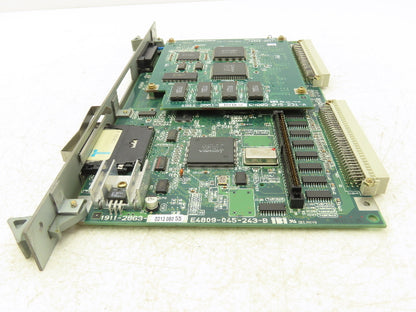 Okuma A911-2863 CNC Control FW Main Board 2 E4809-045-243-B w/ Graphics Card