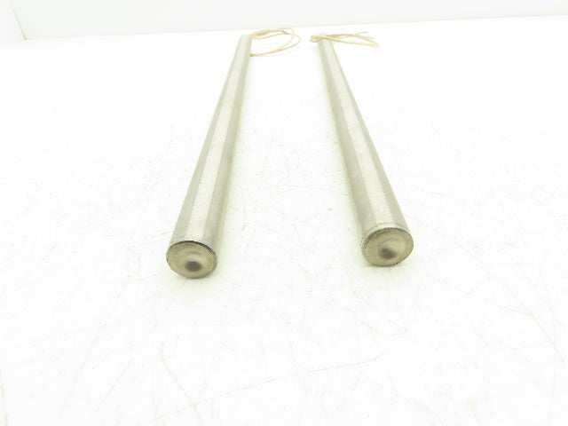 Big Chief 180310 Cartridge Tube Heater 3/4" x 18" 2000 W/240 V 12" Lead Lot of 2