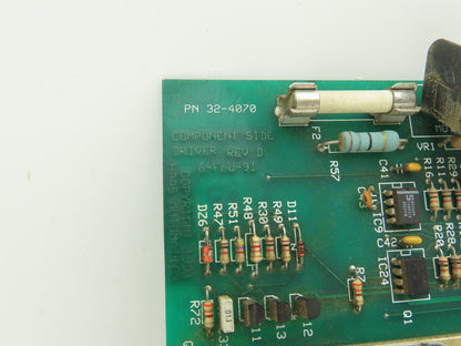 Haas Automation 32-4070 Printed Circuit Board Servo Amplifier Driver Card Rev D