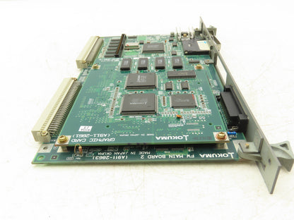 Okuma A911-2863 CNC Control FW Main Board 2 E4809-045-243-B w/ Graphics Card