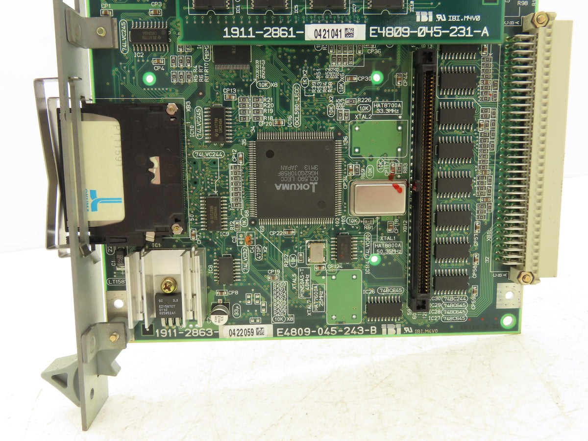 Okuma A911-2863 CNC Control FW Main Board 2 E4809-045-243-B w/ Graphics Card