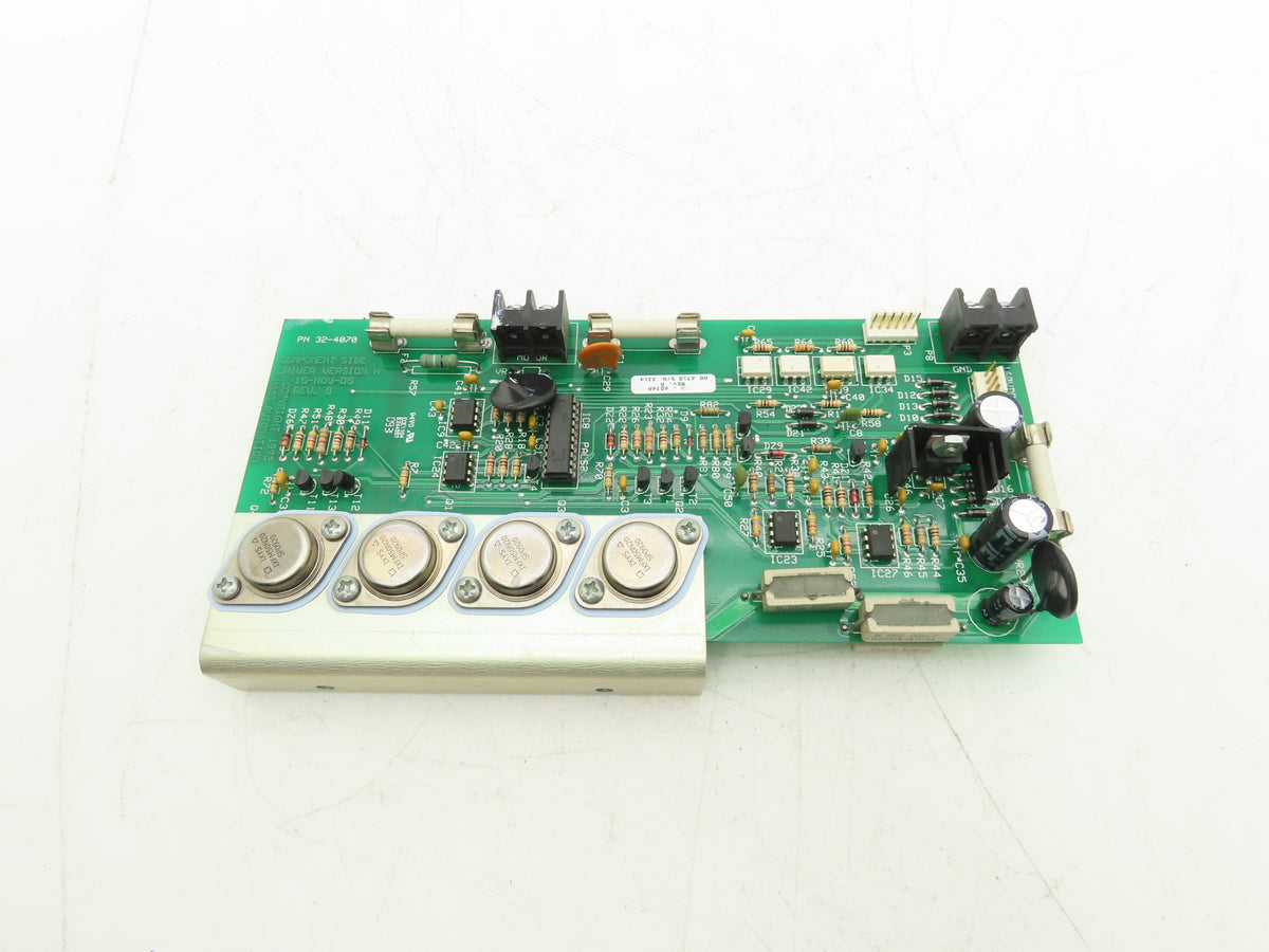 Haas Automation 32-4070 Printed Circuit Board Servo Amplifier Driver Ver H Rev B