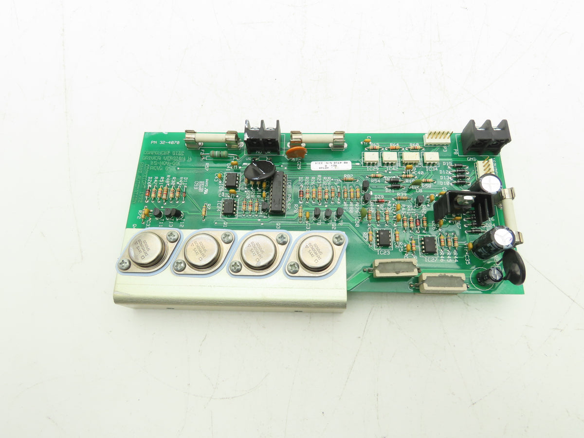 Haas Automation 32-4070 Printed Circuit Board Servo Amplifier Driver Ver H Rev B