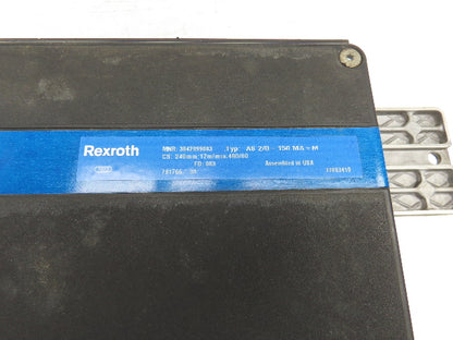 Rexroth CS: 240mm 12M/MIN 480/60 Transverse Belt Conveyor Drive Module 240mm W