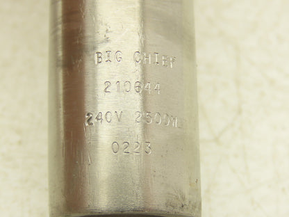 Big Chief 210644 Cartridge Tube Heater 1" x 22-3/4" 2500 W/240 V 48" Lead Sheild