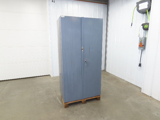 Durham DC36-4S12DS-95 Storage Bin Cabinet 14 GA 4 Shelf 36x24x72" Tool Parts