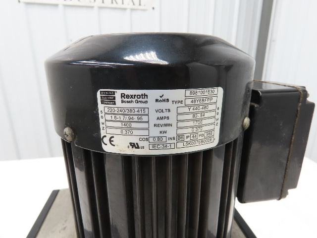 Rexroth CS: 240 Transverse Belt Conveyor Drive 3PH Motor 48Y6BFPP *Broken Frame