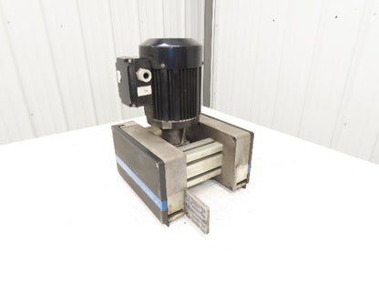 Rexroth CS: 240 Transverse Belt Conveyor Drive 3PH Motor 48Y6BFPP *Broken Frame