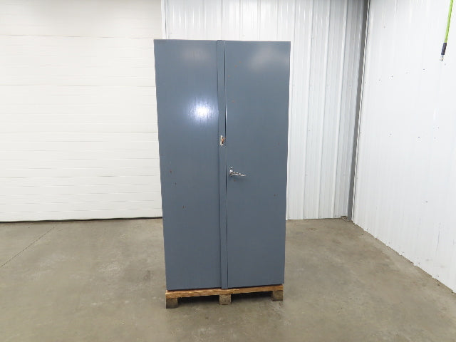 Durham DC36-4S12DS-95 Storage Bin Cabinet 4 Shelf 14 GA 36x24x72" Tool Parts