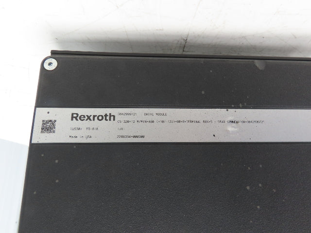 Rexroth CS: 320-12M/MIN-460 Transverse Belt Conveyor Drive Module 320mm Width