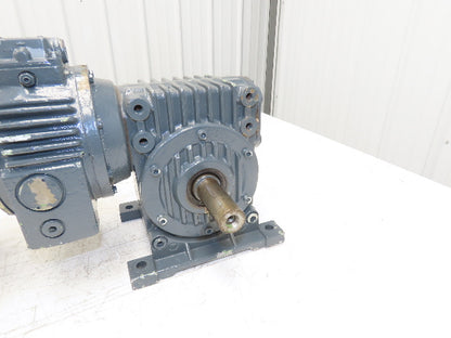 Emod Lenze 71L/2 Variable Gearmotor 2.6-.5 RPM .55kw 278/480V 3PH Double Reducer