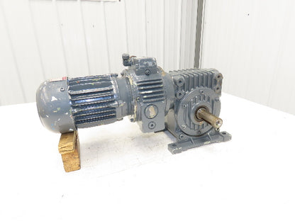 Emod Lenze 71L/2 Variable Gearmotor 2.6-.5 RPM .55kw 278/480V 3PH Double Reducer