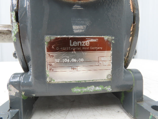 Emod Lenze 71L/2 Variable Gearmotor 2.6-.5 RPM .55kw 278/480V 3PH Double Reducer