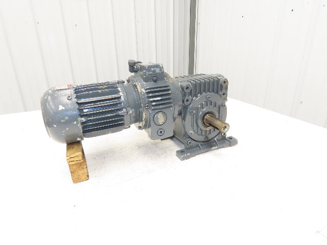 Emod Lenze 71L/2 Variable Gearmotor 2.6-.5 RPM .55kw 278/480V 3PH Double Reducer