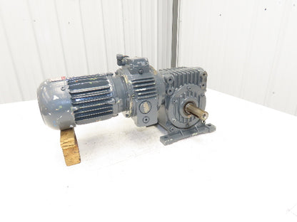 Emod Lenze 71L/2 Variable Gearmotor 2.6-.5 RPM .55kw 278/480V 3PH Double Reducer