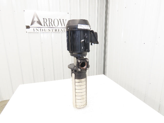 Ebara 40VTP3/8 62.2C Vertical Immersion Coolant Pump 900L/min 2.2kw 460V 3PH