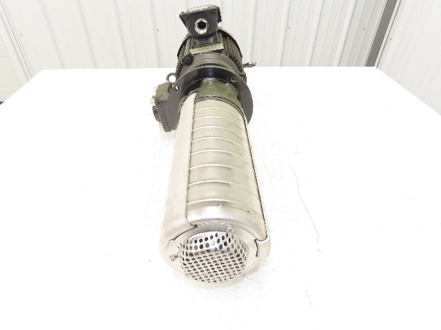 Ebara 40VTP3/8 62.2C Vertical Immersion Coolant Pump 900L/min 2.2kw 460V 3PH