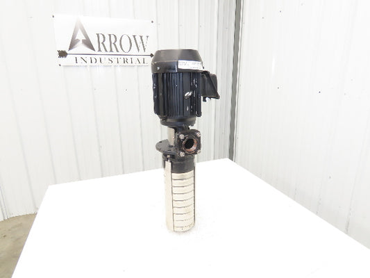 Ebara 40VTP3/8 62.2C Vertical Immersion Coolant Pump 900L/min 2.2kw 460V 3PH