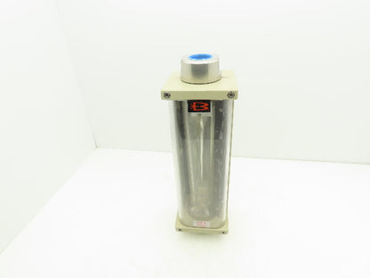 Brooks GT 1000 VA Flow Meter Sight Glass Tube SCFM Air 75 PSI 1-1/2"NPT 316L