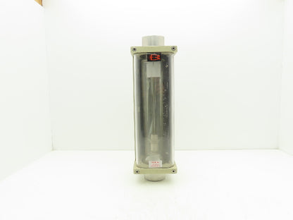 Brooks GT 1000 VA Flow Meter Sight Glass Tube SCFM Air 75 PSI 1-1/2"NPT 316L