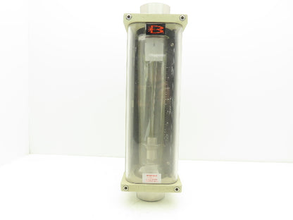 Brooks GT 1000 VA Flow Meter Sight Glass Tube SCFM Air 75 PSI 1-1/2"NPT 316L