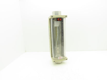 Brooks GT 1000 VA Flow Meter Sight Glass Tube SCFM Air 75 PSI 1-1/2"NPT 316L