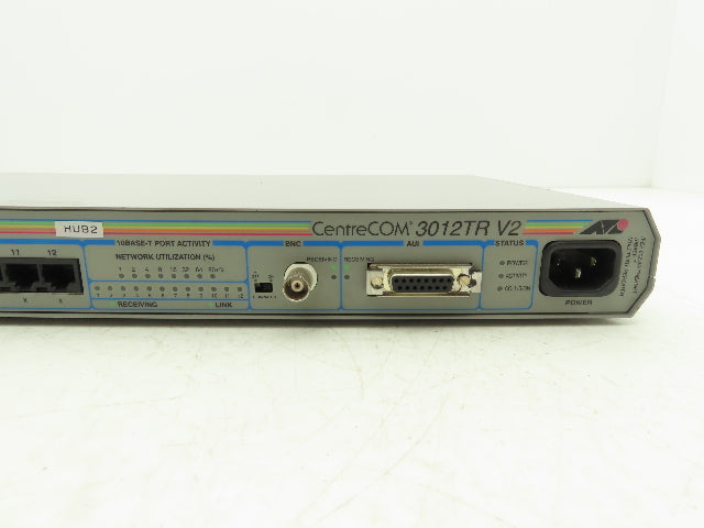 Allied Telesyn 3012TR V2 Network Ethernet Hub 12-Port 10BASE-T RJ-45 Router