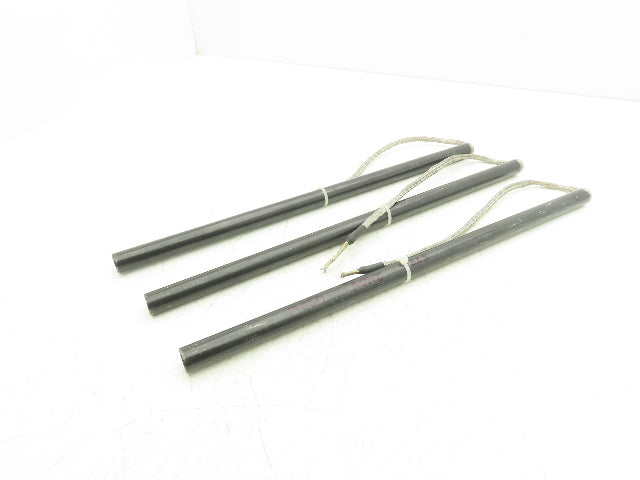 Beringer Cartridge Tube Heater 5/8" x 17-3/4" 450 W/240 V 13" Leads Lot of 3