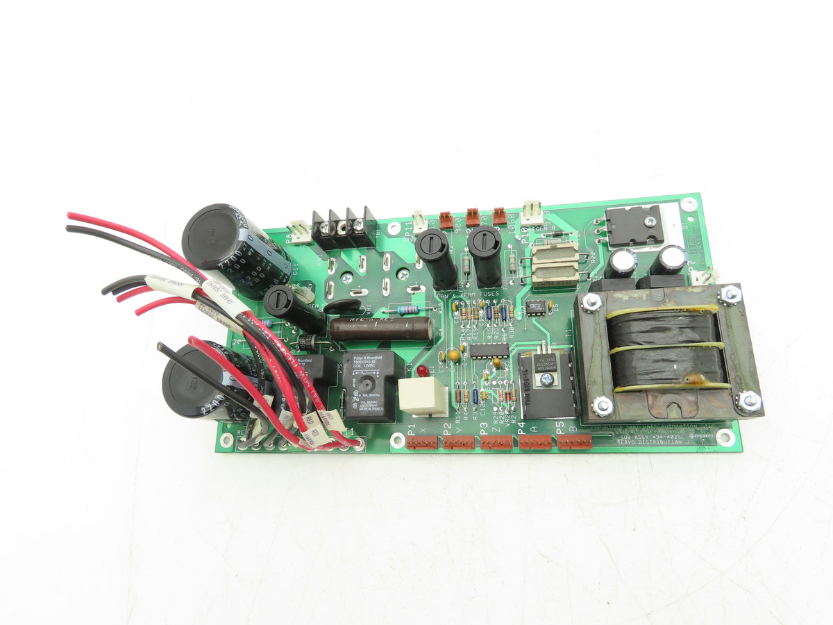 Haas Automation 34-4025L Printed Circuit Board Servo Distribution Module Rev A
