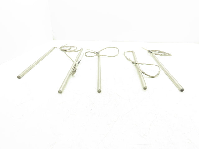 Big Chief 152625 Cartridge Tube Heater 1/2" x 16" 675 W/240 V 25" Leads Lot of 5