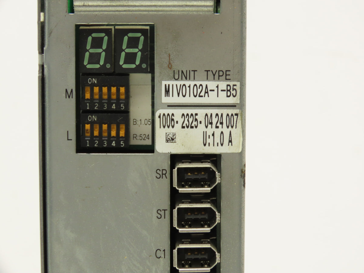 Okuma MIV0102A-1-B5 AC Servo Drive Module U:1.0 A 1006-2325-04-24-007
